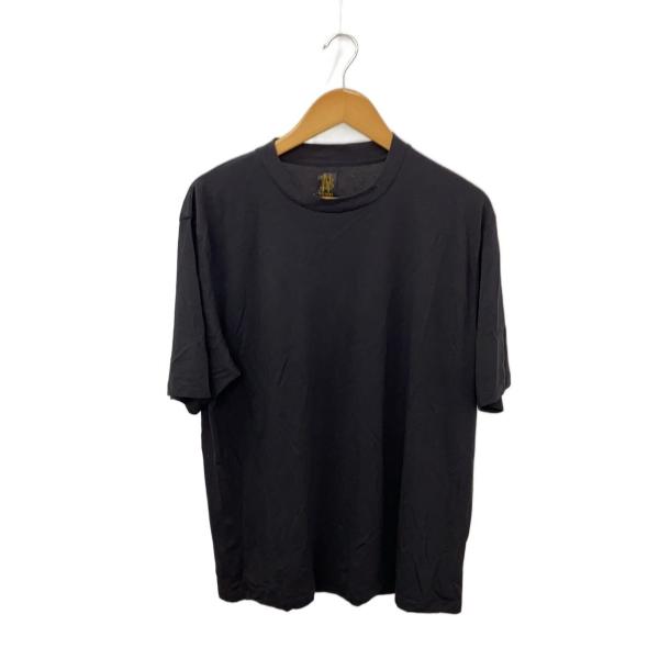 BATONER◆TROPICAL WOOL T-SHIRT/3/ウール/BLK/BN-23SM-03...