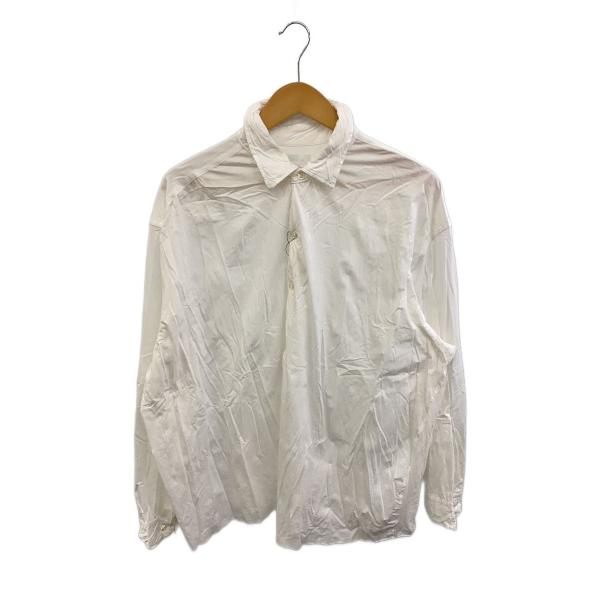 KANEMASA PHIL.◆46G Artisan/長袖シャツ/M/コットン/WHT/KM25S-...