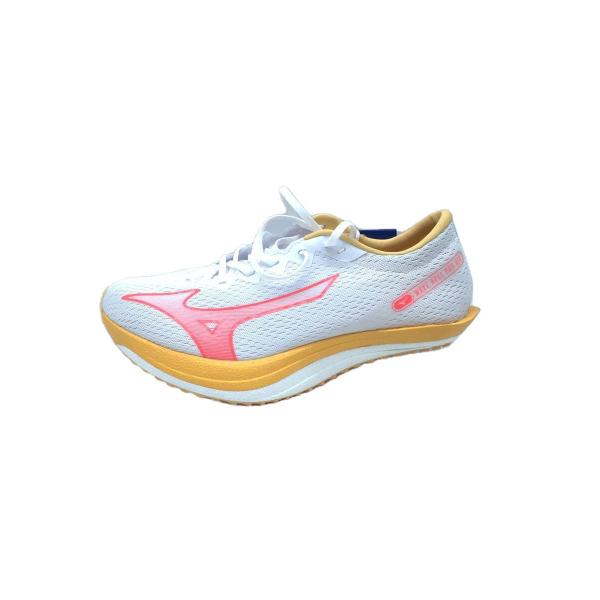 MIZUNO◆ランニングシューズ/ウェーブデュエルプロ/WHT/U1GD225002/25.5cm