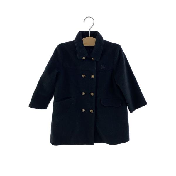 CELINE◆コート/80cm/ウール/NVY/無地