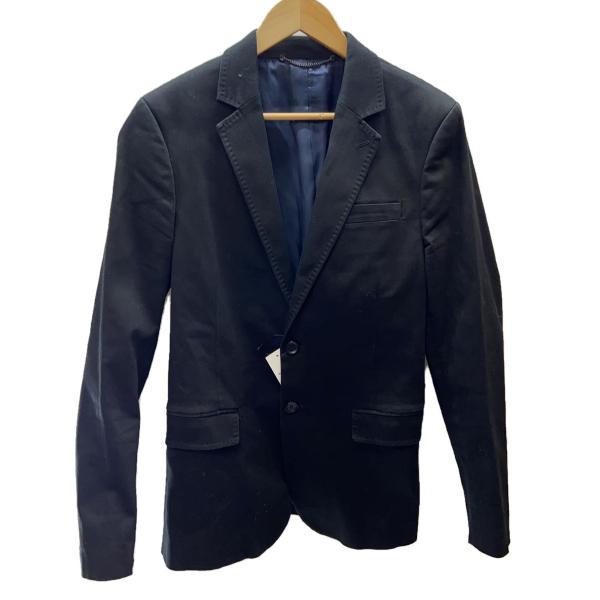 DIESEL◆テーラードジャケット/50/コットン/BLK/無地