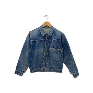 Levi’s◆VT/20/30s/213/No2/Gジャン/--/デニム/IDG/20パーセント/ダメージ有