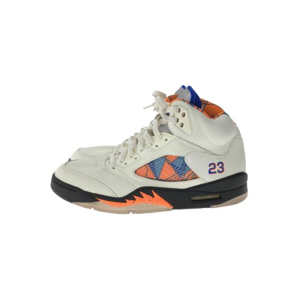 NIKE◆AIR JORDAN 5 RETRO/エアジョーダンレトロ/ホワイト/136027-148...