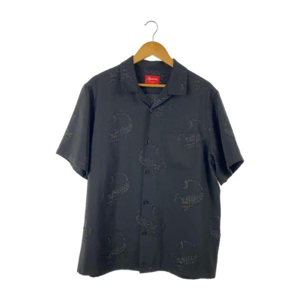 Supreme◆21ss/Scorpion Jacquard S/S shirts/半袖シャツ/L/...