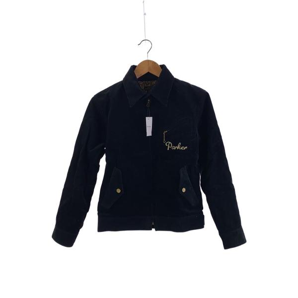 The GROOVIN HIGH◆ジップアップコーデュロイジャケット/--/コットン/BLK