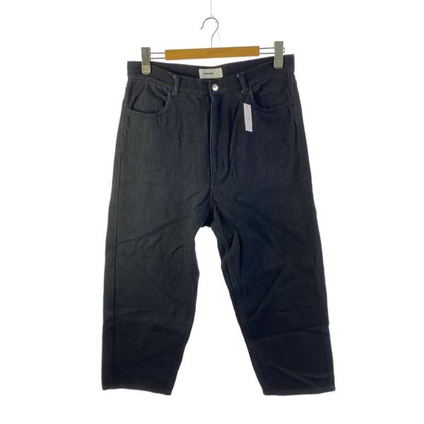 everyone◆soft denim pant/ソフトデニムパンツ/L/コットン/BLK/EV23...