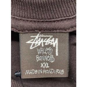STUSSY◆Tシャツ/XXL/コットン/BRWの詳細画像2