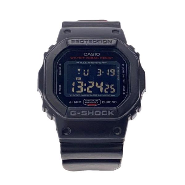 CASIO◆腕時計/デジタル/--/BLK/BLK/DW-5600HR