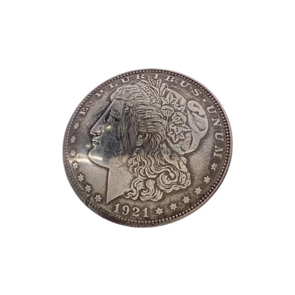 1921/morgan/1＄/1ドル/コンチョボタン