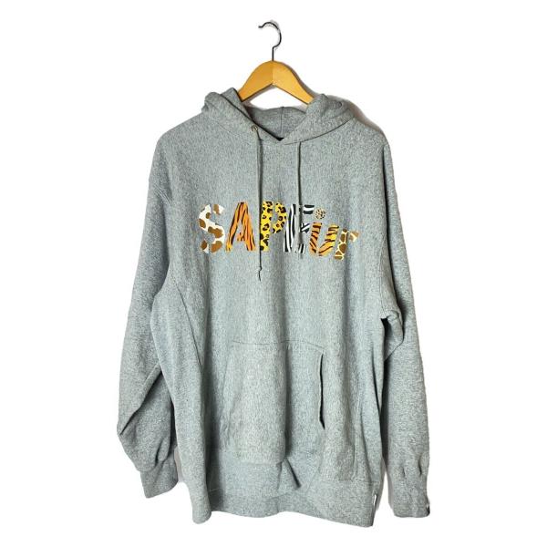 A Elegantes SAPEur◆NIGHT SAFARI LOGO HOODIE/XL/コット...