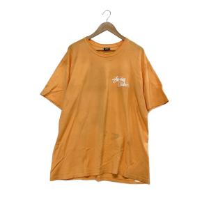 STUSSY◆Tシャツ/XL/コットン/ORN