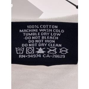 STUSSY◆Tシャツ/S/コットン/WHT/...の詳細画像3