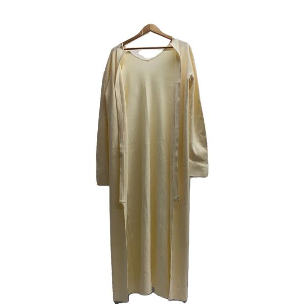 AMERI◆カーディガン(薄手)/M/レーヨン/クリーム/01320560600