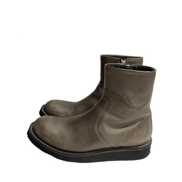 nonnative◆EXPLORER SIDE ZIP BOOTS/ブーツ/41/グレー/レザー/N...