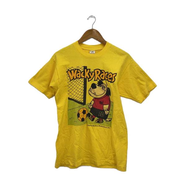 FRUIT OF THE LOOM◆Wacky Races/ケンケン/Tシャツ/M/コットン/YLW...