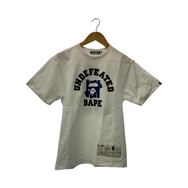 A BATHING APE◆Tシャツ/M/コットン/WHT/001TEI731921C