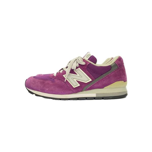 NEW BALANCE◆ローカットスニーカー/28.5cm/PUP/スウェード/M996PU