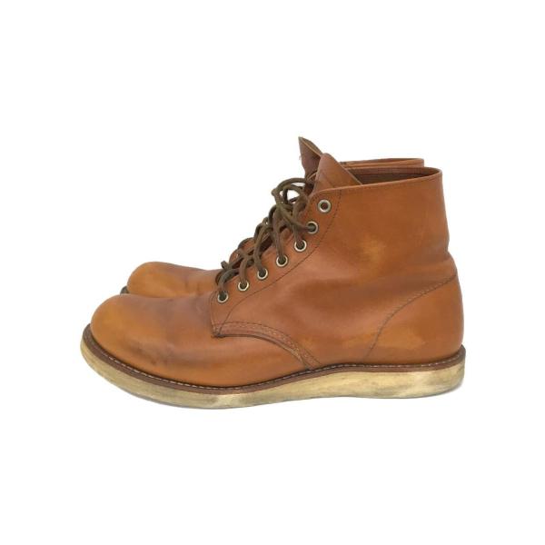 RED WING◆レースアップブーツ/US10.5/BRW/レザー/9871