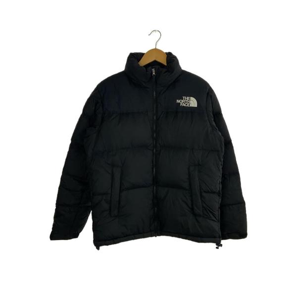 THE NORTH FACE◆NUPTSE JACKET_ヌプシジャケット/L/ナイロン/BLK