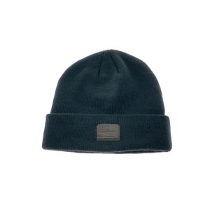 STUSSY◆ニットキャップ/--/ポリエステル/KHK/メンズ//