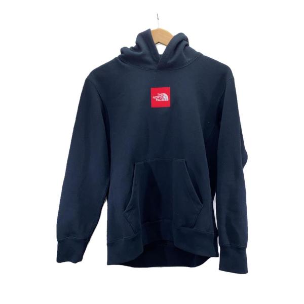 THE NORTH FACE◆HEATHER LOGO HOODIE/M/ポリエステル/BLK