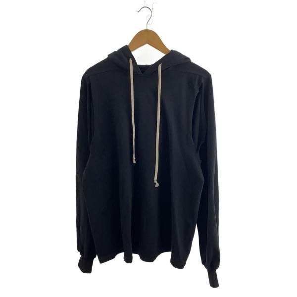 RICK OWENS DRKSHDW◆パーカー/one/コットン/BLK/DU02C5295-RIG...
