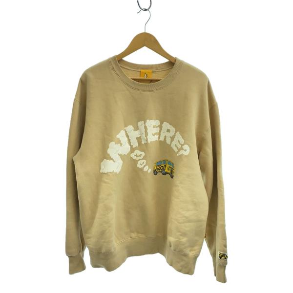 #FR2◆Where?/スウェット/XL/コットン/BEG