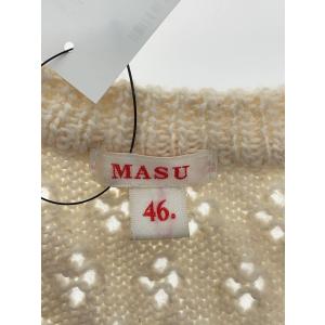 MASU◆ニットベスト(薄手)/46/ウール/...の詳細画像2