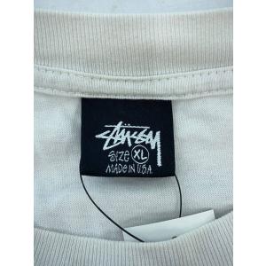 STUSSY◆Tシャツ/XL/コットン/WHTの詳細画像2