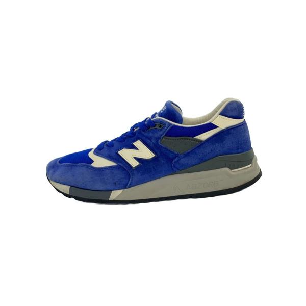 NEW BALANCE◆M998/ブルー/27.5cm/BLU