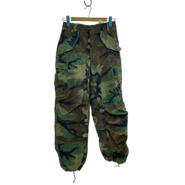 US.ARMY◆80s/M-65/ウッドランドカモ/カーゴパンツ/29/コットン/GRN/カモフラ/...