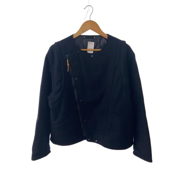 ANACHRONORM◆REVERSIBLE RIDERS JACKET/2/ウール/NVY/AN1...