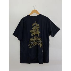 STUSSY◆Tシャツ/L/コットン/BLK//の詳細画像1