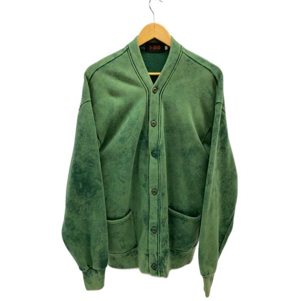 VOO◆TRICKY CARDIGAN/コットン/GRN