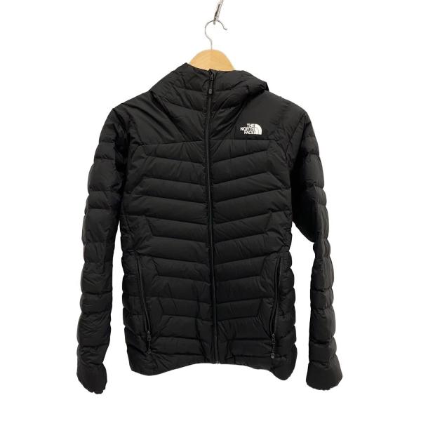 THE NORTH FACE◆THUNDER HOODIE_サンダーフーディ/S/ナイロン/BLK