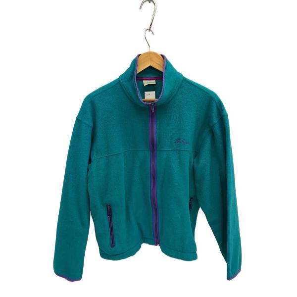 L.L.Bean◆80s/フリースジャケット/--/ポリエステル/GRN
