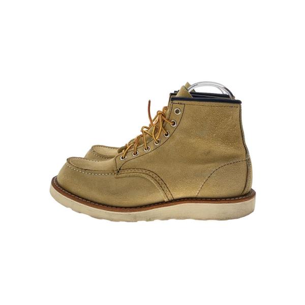RED WING◆レースアップブーツ/25.5cm/BEG/8173//