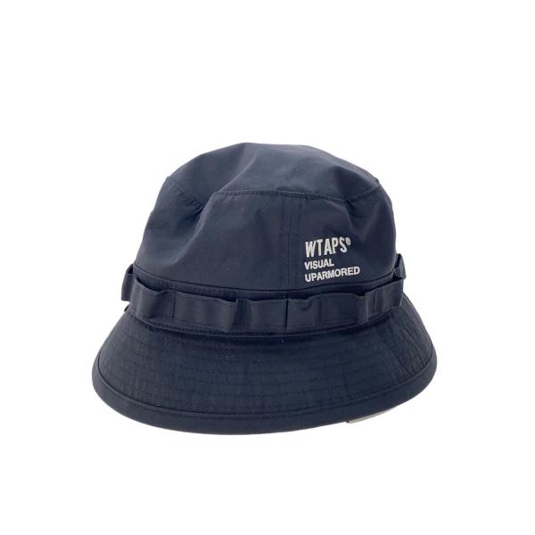 WTAPS◆バケットハット/--/ポリエステル/BLK/メンズ/222HCDT-HT17