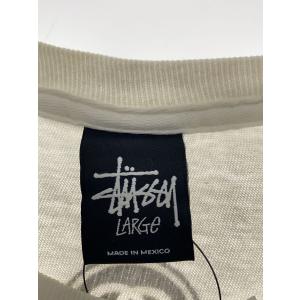 STUSSY◆Tシャツ/L/コットン/WHT//の詳細画像2