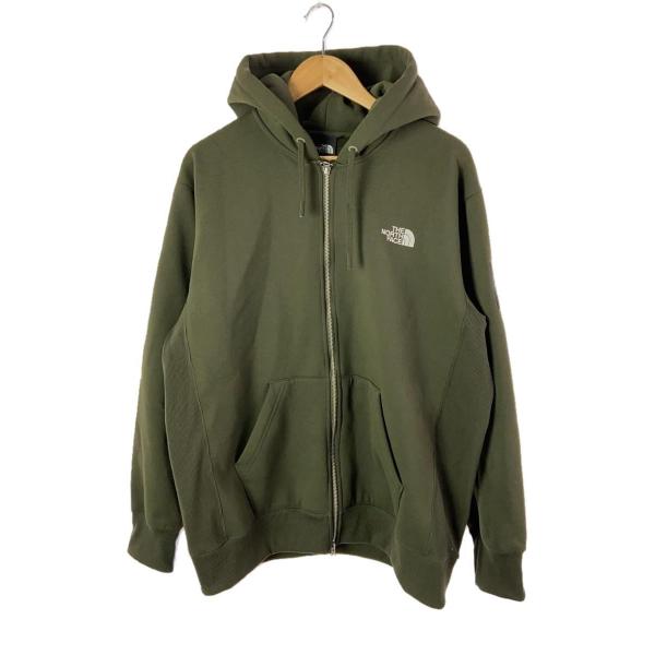 THE NORTH FACE◆SQUARE LOGO FULL ZIP_スクエアロゴフルジップ/XL...