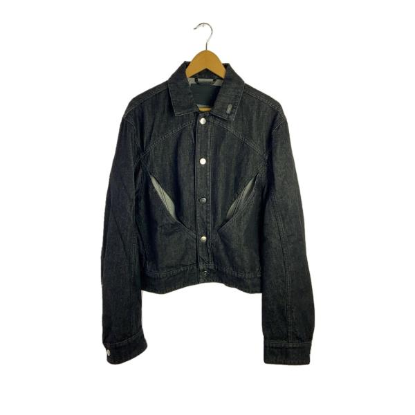 HELIOT EMIL◆Equisetum/デニムジャケット/46/コットン/BLK/Equiset...