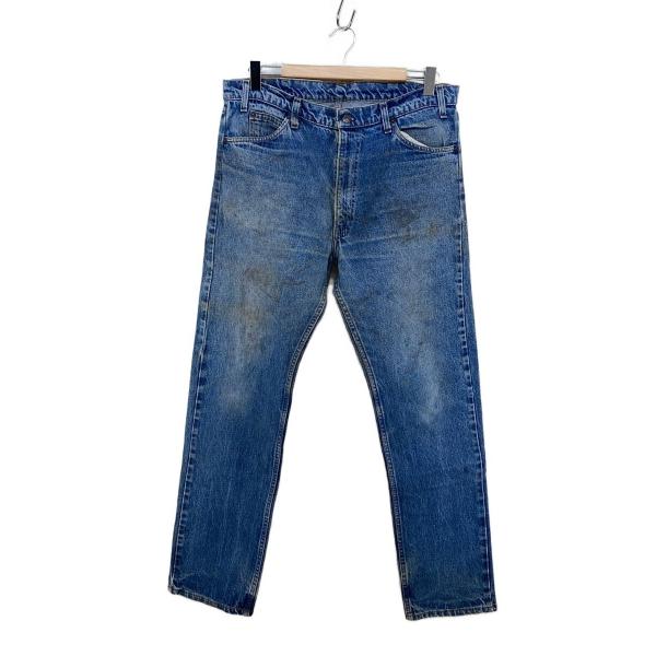 Levi’s◆80s/USA製/刻印575/ハチマル/脇割/激渋/ボトム/36/デニム/IDG/無地