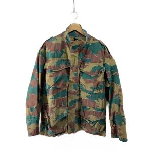 BELGIUM MILITARY◆50s/デニソンスモック/ミリタリージャケット/ABL/1958年/GRN/カモフラ/602-0248