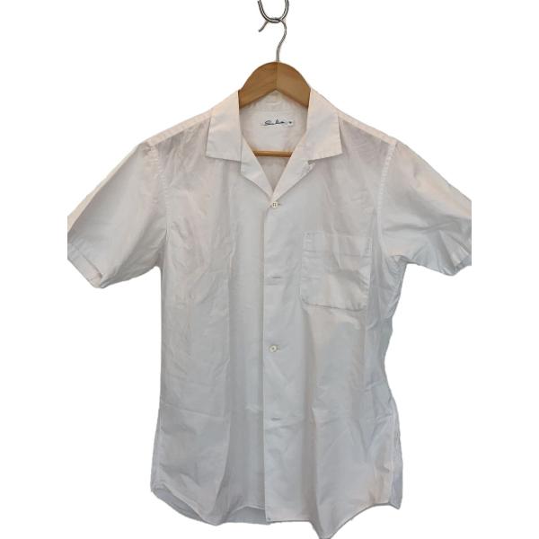 Sans Limite◆半袖シャツ/2/コットン/WHT/S1301031