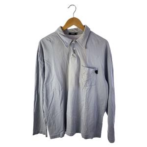 STUSSY◆長袖Tシャツ/L/コットン/BLU