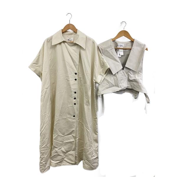 AMERI◆トレンチコート/M/ポリエステル/GRY/01410740200