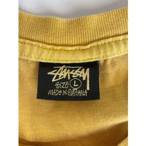 STUSSY◆Tシャツ/L/コットン/YLWの詳細画像2