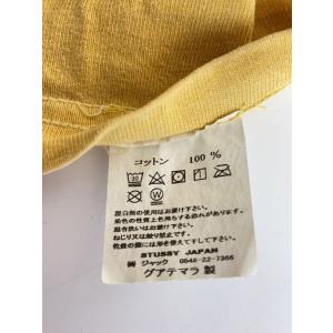 STUSSY◆Tシャツ/L/コットン/YLWの詳細画像3