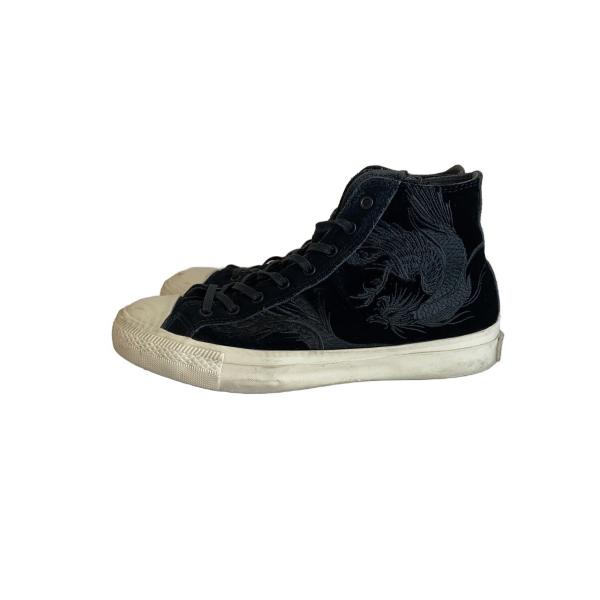 CONVERSE◆ハイカットスニーカー/26.5cm/BLK/ベロア/1SC865/SKATEBOA...