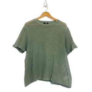 STUSSY◆Tシャツ/S/コットン/GRN/1140291